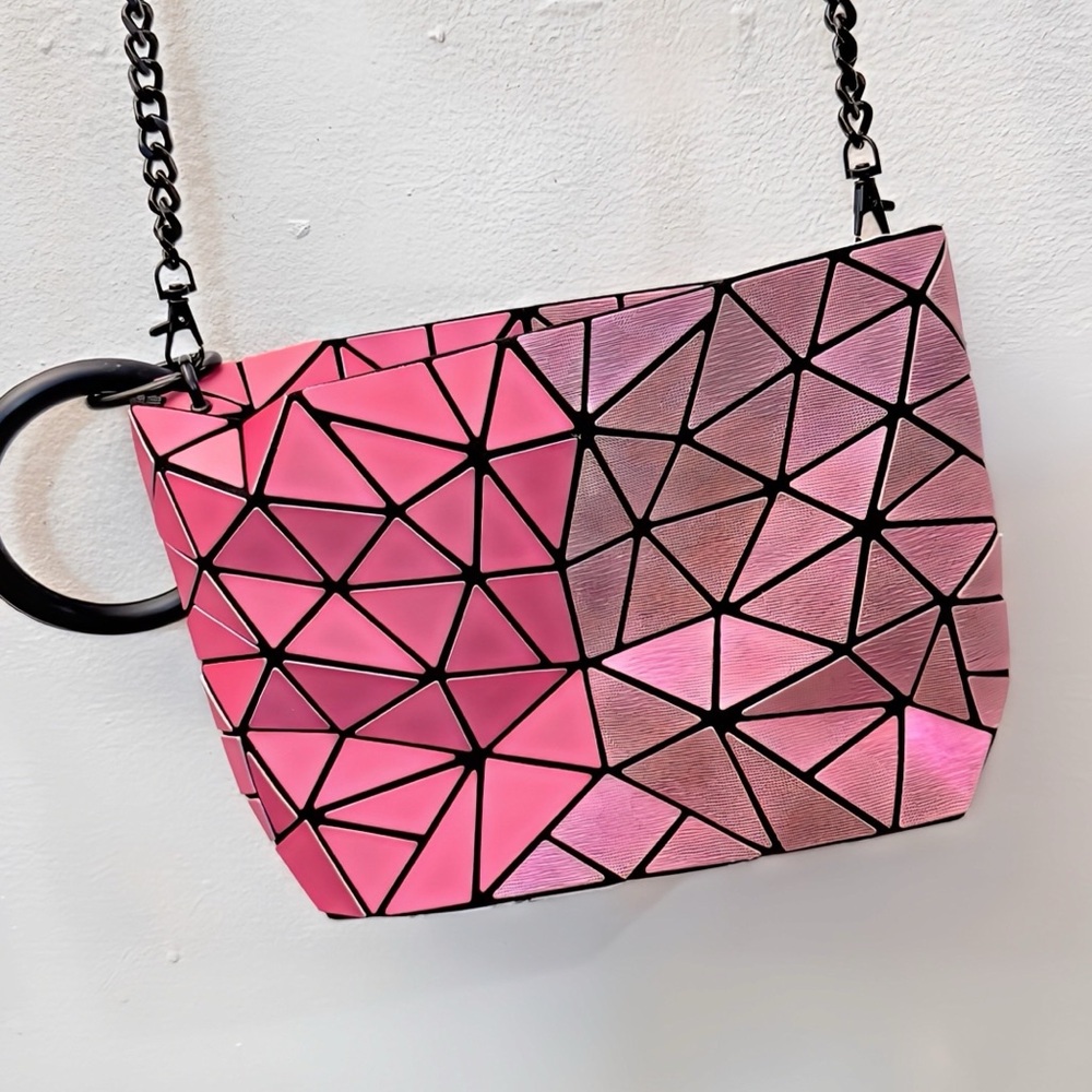 Patrizia Luca Pink Chic Crossbody Bag